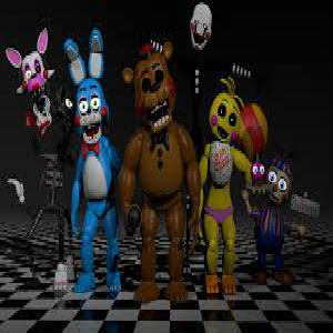 All animatronics in five nights at candy's 2 #fyp #horror #horror #fiv